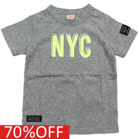 【オフィシャルチーム 子供服 OFFICIAL TEAM】 セール 【70%OFF】 あす楽 NYC Tシャツ グレー(29)