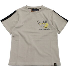 【クリフメイヤー KRIFF MAYER/KRIFFMAYER KIDS クリフメイヤーキッズ 子供服 ジュニア】 あす楽 ナノカノコスカT ベージュ(20)