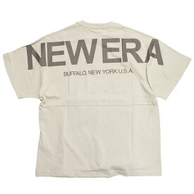【ニューエラ/メンズ/New Era/帽子/キャップ】 THE ORIGIN S/S DROP SHOULDER TEE グレージュ