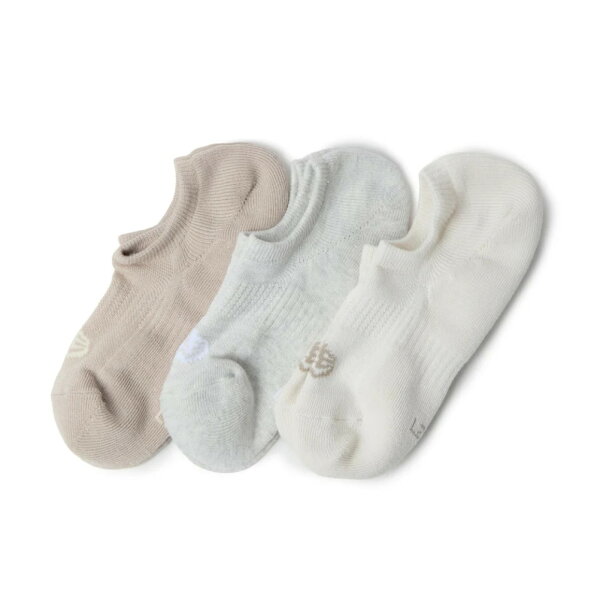 【ニューエラ　キッズ/NEW ERA KIDS/帽子】  3PAIRS VERY SHORT SOCKS ナチュラル
