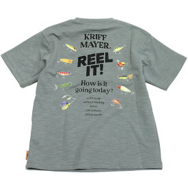 【クリフメイヤー KRIFF MAYER/KRIFFMAYER KIDS クリフメイヤーキッズ 子供服 ジュニア】 あす楽 ひんやりスラブプリントT グレー(15)