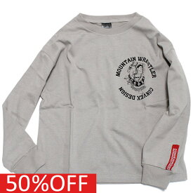 【CONVEX コンベックス 子供服 ジュニア キッズ】 セール 【50%OFF】 あす楽 キャンプ/BIGロングTシャツ グレー(11)