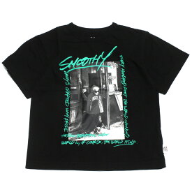 【スムージー SMOOTHY 子供服 ジュニア キッズ】 Photo Tee ブラック