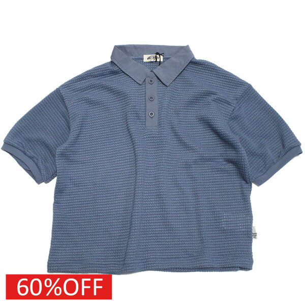 【子供服/makeyourday/メイクユアデイ】  セール 【60%OFF】  ポロシャツ ブルー(BL)