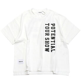 【CIRCUS&amp;CO/サーカスアンドコー/子供服】 あす楽 TOUR　SHOW Tシャツ【GENERATOR”×“CIRCUS＆CO. LIMITED EDITION】 ホワイト(WH)