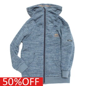 【クリフメイヤー KRIFF MAYER/KRIFFMAYER KIDS クリフメイヤーキッズ 子供服 ジュニア】 セール 【50%OFF】 あす楽 裏ボアパーカー ブルー(74)