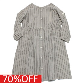 【子供服 アンディニー undeny. キッズ レディース 女の子】 セール 【70%OFF】 あす楽 3WAYワンピース ストライプ(ST)