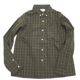 【アーチ＆ライン ARCH&amp;LINE 子供服 アーチアンドライン】 あす楽 COTTON CHECK BD シャツ ベージュ(45)