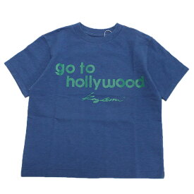 【子供服 親子 ゴートゥーハリウッド GO TO HOLLYWOOD 】 あす楽 テンジク KAZ OMORI ベア TEE 14BLブルー