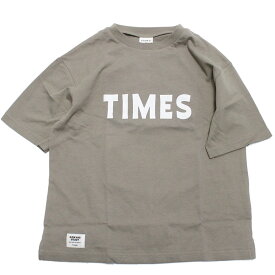 【JEANS.B/ジーンズベー/子供服】 あす楽 TIMES Tシャツ ベージュ(BE)