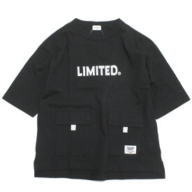 【JEANS.B/ジーンズベー/子供服】 あす楽 LIMITED Tシャツ ブラック(BK)