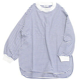 【子供服 アンディニー undeny. キッズ レディース 女の子】 あす楽 ボーダーL/S Tシャツ ブルー(BL)