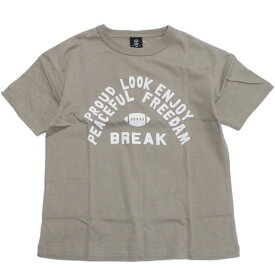 【ZERO standard/子供服/ゼロスタンダード】 あす楽 PROUD LOOK Tシャツ ベージュ(BE)
