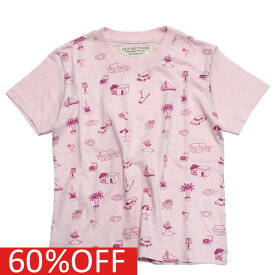 【子供服 親子 ゴートゥーハリウッド GO TO HOLLYWOOD 】 セール 【50%OFF】 あす楽 テンジク TAKESHI WADA 総柄 TEE 6Pピンク