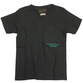 【子供服 親子 ゴートゥーハリウッド GO TO HOLLYWOOD 】 テンジク GTH コマーシャル TEE【5月入荷予定】 2BK黒