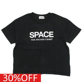 【子供服 ジュニア 親子 GENERATOR ジェネレーター】 セール 【30%OFF】 あす楽 SPACE Tシャツ ブラック(BK)