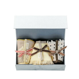 【MARLMARL/マールマール/出産祝い/スタイ/チュチュ】 MARLMARL 3bibs for girls ドルチェBOX girls