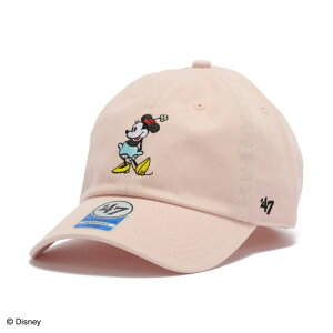 �y�f47/�t�H�[�e�B�[�Z�u��/�X�q/�L���b�v�z �f47 CLEAN UP DISNEY MINNIE CAP �s���N
