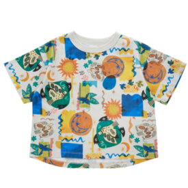 【オーシャンアンドグラウンド/子供服/ベビー/キッズ/ジュニア/ocean&amp;ground】 あす楽 ARTFUL ソウガラTシャツ マルチカラー(XX)