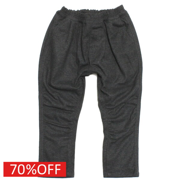 【スムージー SMOOTHY 子供服 ジュニア キッズ】  セール 【70%OFF】  F.スエードサルエルパンツ H.チャコール