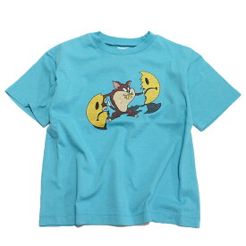 【オーシャンアンドグラウンド/子供服/ベビー/キッズ/ジュニア/ocean&amp;ground】 あす楽 アメリカンコミックTシャツ ターコイズブルー(TB)