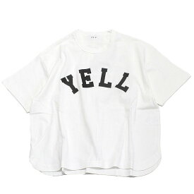 【子供服 フォブ FOV キッズ】 あす楽 YELL 6分袖 Tシャツ ホワイト(WH)