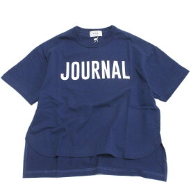 【子供服 フォブ FOV キッズ】 あす楽 JOURNAL Tシャツ ブルー(BL)