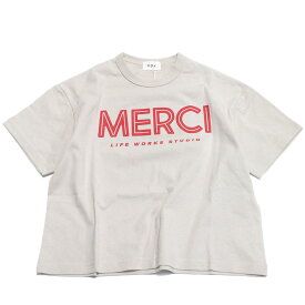 【子供服 フォブ FOV キッズ】 あす楽 MERCI Tシャツ サンド(SD)