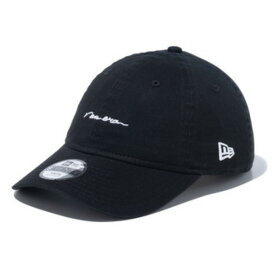 【ニューエラ　キッズ/NEW ERA KIDS/帽子】 あす楽 YOUTH 9TWENTY HANDWRITTEN LOGO CAP ブラック