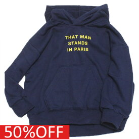 【子供服 フォブ FOV キッズ】 セール 【50%OFF】 あす楽 PARIS パーカー ネイビー(NV)