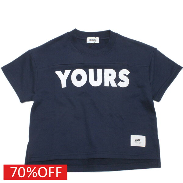 【子供服 ジュニア 親子 GENERATOR ジェネレーター アウトレット セール】  セール 【70%OFF】  YOURS プルオーバー ネイビー(NV)