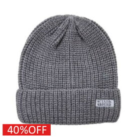 【オーシャンアンドグラウンド/子供服/ベビー/キッズ/ジュニア/ocean&amp;ground】 セール 【40%OFF】 ローゲージリブワッチCAP グレー(GY)