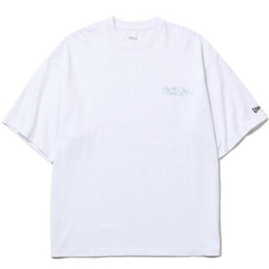 �y�j���[�G��/�����Y/New Era/�X�q/�L���b�v�z TAGGING LOGO SS OS CT TEE �z���C�g