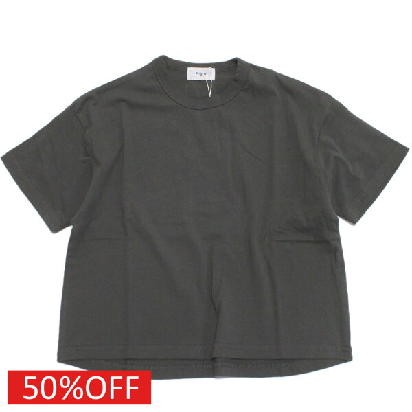 【子供服 フォブ FOV キッズ】  セール 【50%OFF】  PLAIN Tシャツ チャコール(CG)