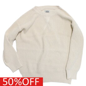 【オーシャンアンドグラウンド/子供服/ベビー/キッズ/ジュニア/ocean&amp;ground】 セール 【50%OFF】 あす楽 畦網みニットプルオーバー オフホワイト(OW)