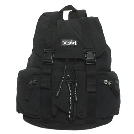 【エックスガール エックスガールステージズ X-GIRL STAGES 子供服 女の子】 3ポケットミニバックパック クロ(80)