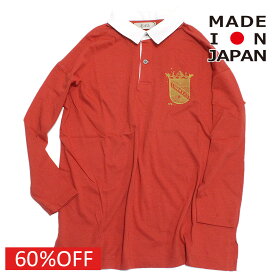 【エルフィンフォルク eLfinFolk 子供服】 セール 【60%OFF】 Emblem ポロシャツ レッド