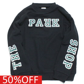 【キッズ THE PARK SHOP 子供服 ザ・パークショップ こども服 ジュニア】 セール 【50%OFF】 あす楽 REFLECT COLLEGE CREW ネイビー