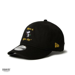 �y�j���[�G��/�����Y/New Era/�X�q/�L���b�v�z 9THIRTY PEANUTS HAVE A NICE DAY CAP �u���b�N