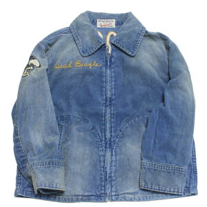 yDD×Xk[s[ DENIM DUNGAREE×Xk[s[R{ PEANUTS qz CfBS R[e SNOOPY JK 14BLu[