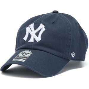 �y�f47/�t�H�[�e�B�[�Z�u��/�X�q/�L���b�v�z 47 CLEAN UP COOPERSTOWN YANKEES CAP �l�C�r�[