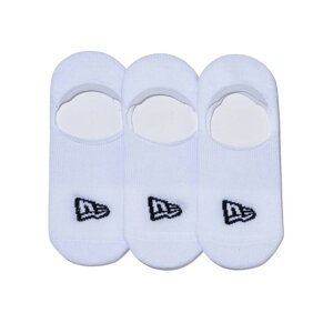 �y�j���[�G���@�L�b�Y/NEW ERA KIDS/�X�q�z SOCKS NO SHOW 3PAIRS(WHI) �z���C�g
