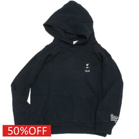【グルーヴィーカラーズ groovy colors ジュニア 子供服】 セール 【50%OFF】 ウラケ MICKEY MOUSE パーカー 4NV紺
