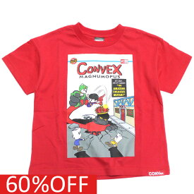 【CONVEX コンベックス 子供服 ジュニア キッズ】 セール 【50%OFF】 あす楽 スーパーミュータンWIDE-T アカ(4)