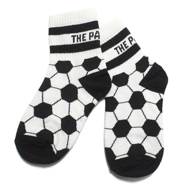 【キッズ THE PARK SHOP 子供服 ザ・パークショップ こども服 ジュニア】  LINE SOCCER ソックス ホワイト