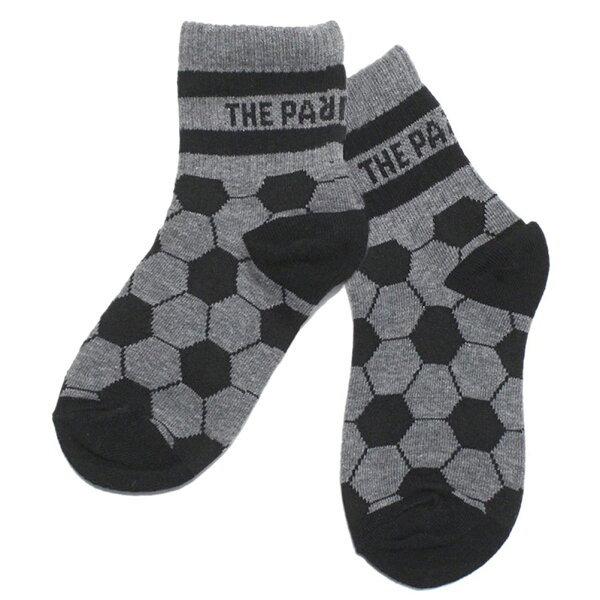【キッズ THE PARK SHOP 子供服 ザ・パークショップ こども服 ジュニア】  LINE SOCCER ソックス グレー