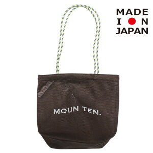 �y�q���� MOUN TEN. �}�E���e�� �W���j�A MOUNTEN�z nylon mesh �g�[�g�o�b�O �R�[�q�[