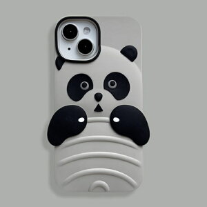 �y���[���֑��������z���l�C�A�j�}���V���[�Y��ӊO�ƈ���₷���ʉ����C������{�f�B����l���q�ɂ҂������POP��CUTE�ȃp���_���񃂃`�[�t�X�}�z�P�[�X iPhone11 iPhone12 12Pro 12ProMax iPhone13