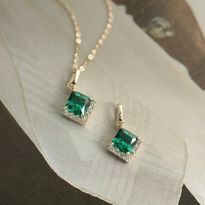 楽天市場】【SS限定 MAX20％OFF】 エメラルド ネックレス レディース 5 