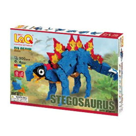 LaQ ラキュー Dinosaur World ダイナソーワールド Stegosauruses ステゴサウルス 300pcs+4pcs 知育玩具 おもちゃ ブロック パズル クリスマス 誕生日 プレゼント 男の子 女の子